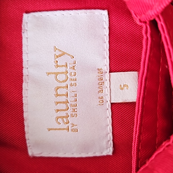 Laundry by Shelli Segal.  Size small. Red moto jacket - Picture 8 of 8